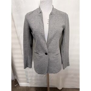 Banana Republic Women's Blazer Small Heather Grey‎
